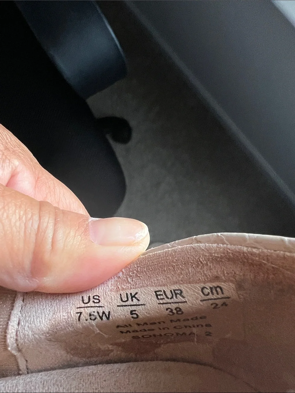 Life Stride Women's Light Beige Textured Penny Loafers 7.5 W